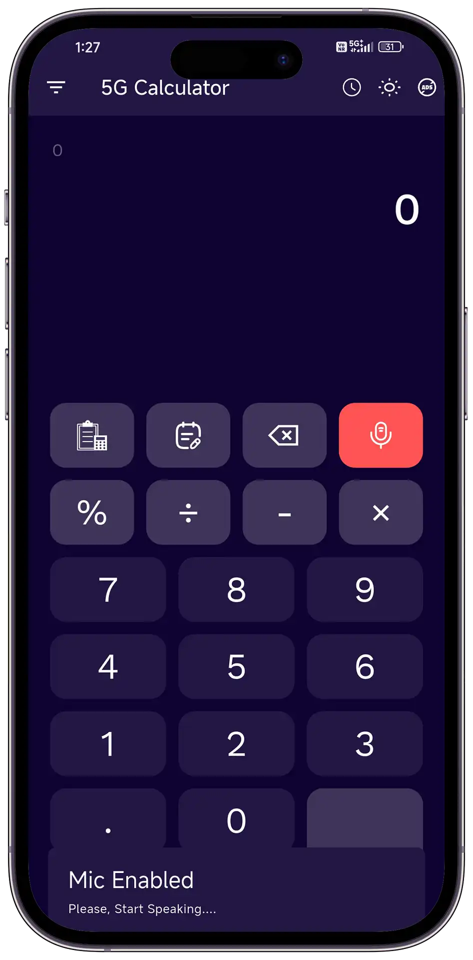 Hindi Digit Translate Feature